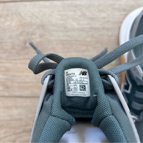 New Balance 247 Sneakers Tennis Shoes Big Boys 5.5 Olive Green Athletic Cushion - Picture 7 of 9